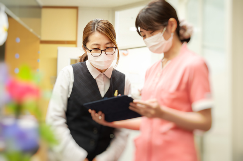 医療事務の様子